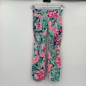 Lilly Pulitzer luxetic floral‎ leggings xxs